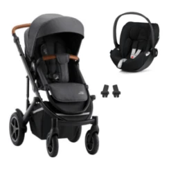 Poussette Smile III + Coque Cybex Cloud Z BRITAX ROMER : Comparateur, Avis, Prix