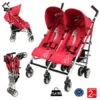 Poussette Canne Double Côte à Côte BEBE ACHAT : Comparateur, Avis, Prix