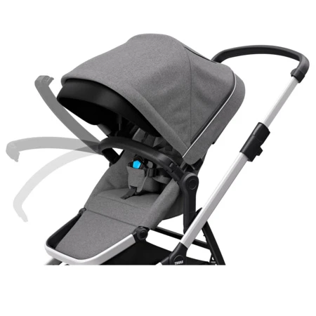 Poussette Thule Sleek + Nacelle Sleek THULE : Comparateur, Avis, Prix 3 Poussette Thule Sleek + Nacelle Sleek THULE : Comparateur, Avis, Prix – Image 3