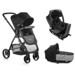 Trio Poussette Slide + Nacelle Crib + Coque One BE COOL : Comparateur, Avis, Prix