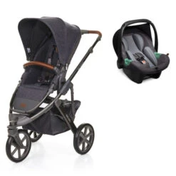 Poussette Combinée Salsa 3 + Coque Tulip ABC DESIGN : Comparateur, Avis, Prix