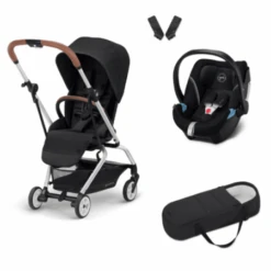 Poussette Eezy S Twist 2 + Cocoon S + Coque Aton 5 CYBEX : Comparateur, Avis, Prix