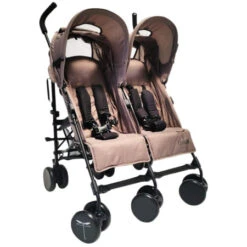 Poussette Canne Double Kikoe Twin LIBELULLE : Comparateur, Avis, Prix